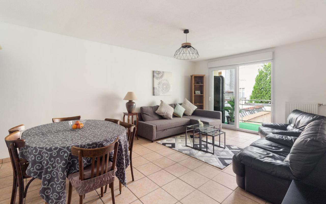 Nice Apartment With Parking Balcon Casa Lyon 빌뢰르반 외부 사진