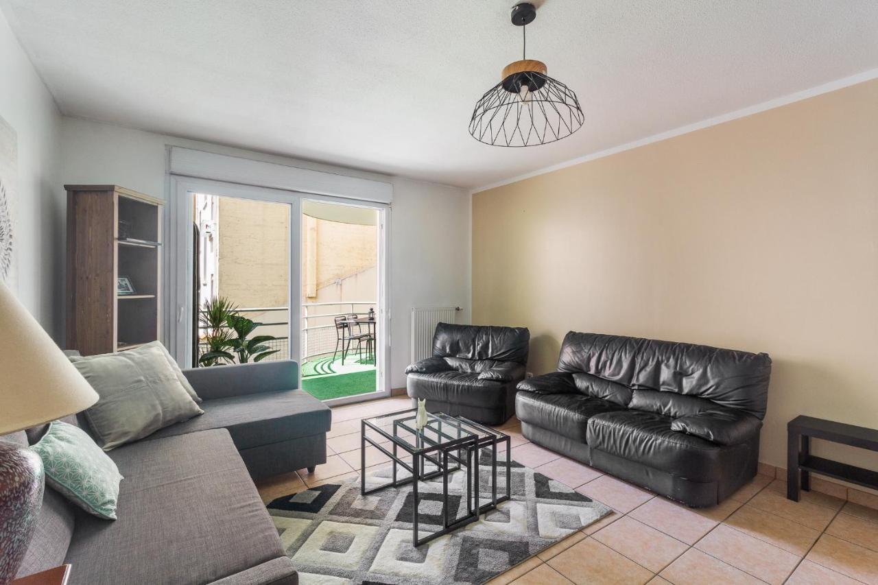 Nice Apartment With Parking Balcon Casa Lyon 빌뢰르반 외부 사진